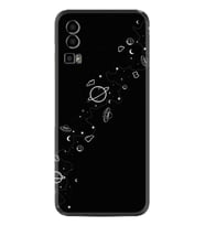 General Mobile Gm 23 Kılıf Silikon Desen Özel Seri Planet 1620