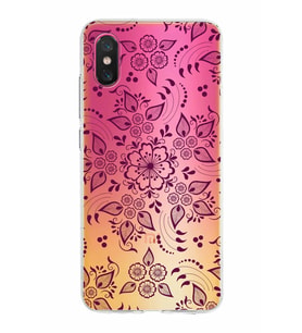 Xiaomi Mi 8 Pro Uyumlu Kapak Nostalji Desen Tasarımlı Şeffaf Silikon Kılıf