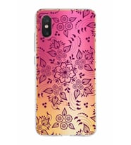 Xiaomi Mi 8 Pro Uyumlu Kapak Nostalji Desen Tasarımlı Şeffaf Silikon Kılıf