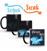 Harry Potter Pony Patronus Sihirli Kupa Bardak Porselen