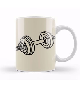 Gym Workout Fitness Lover Motivation Gift Quotes For MEN   Kupa Bardak Porselen