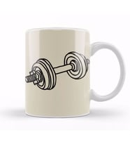 Gym Workout Fitness Lover Motivation Gift Quotes For MEN   Kupa Bardak Porselen