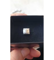 İTALYAN ÇELİK CHARM  ÇELİK CHARM O HARFİ İSİM TARİH BAŞ HARF YAZILIR 9 MM  FMACCESORİES (Çok Renkli)
