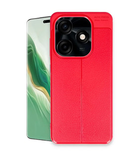 Newface Tecno Spark Go 2024 Kılıf Auto Focus Kapak - Kırmızı