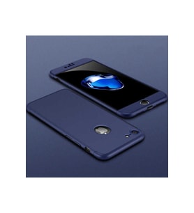 Apple iPhone 7 Uyumlu Kılıf Zore Ays Kapak (Mavi)