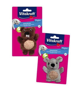 Vitakraft Catnip Kokulu Ayıcık Pelüş Kedi Oyuncak