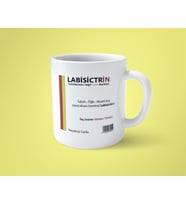 Hemşire, Doktor, Eczacı Labisictirin ilaç espirili isimli kupa bardak