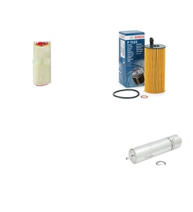 Bosch Filtre Bakım Seti Mini Cooper R56 R57 1.6 D 2011-2014 Dizel Cabriolet Hava + Yağ f. + Yakıt Filtre Bosch