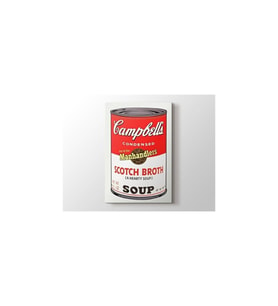 DBSanatevi Andy Warhol - Campbells Soup I 1968 Tablo 50 X 70 Cm