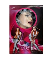 Censan Esmer Victoria Büyük Boy Titreşimli Sesli Realistik Şişme Kadın