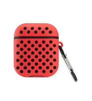 Pilelistore   Airpods 2 (2.nesil) Spor Delikli Kılıf - Kırmızı-Siyah