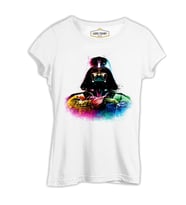 Darth Vader Beyaz Kadın Tshirt