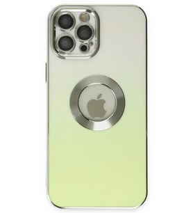 iPhone 12 Pro Max Kılıf Best Silikon - Yeşil