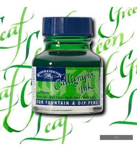 Winsor & Newton Kaligrafi Mürekkebi 30 ml. 294 LEAF GREEN 