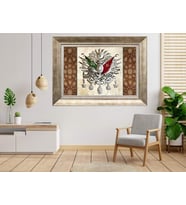 Gümüş Çerçeveli Tablo nb583