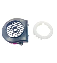 Scooter 50 - 80 Fan + Fan Kapağı Takım (Siyah)
