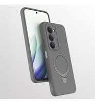 Xiaomi Redmi 15 Uyumlu Kılıf M-safe Şarj Özellikli Standlı Zore Samara Kapak