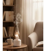 Retro Led Işıklı 1200 Mah Şarjlı Aroma Difüzörü 280 Ml Su Kapasiteli