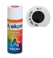 Akçalı Sprey Boya 400 Ml 326 Parlak Siyah