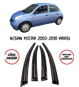 Balp Nissan Micra Cam Rüzgarlığı 4lü 2002-2010 Arası