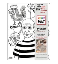 Funny Mat - Pablo Pıcasso 30 X 40 Cm