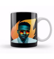 DaBaby Hhip Hhop Rap Logo Kupa Bardak Porselen