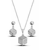 Gümüş Küp Set - S016502