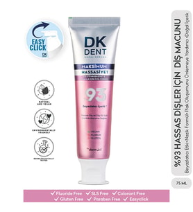DKDENT %93 Maksimum Hassasiyet Diş Macunu 75 ml
