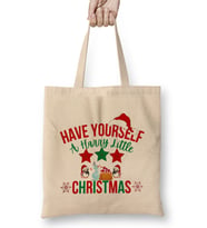 Have Yourself A Harry Little Christmas Merry Christmas Bez Çanta Uzun Saplı
