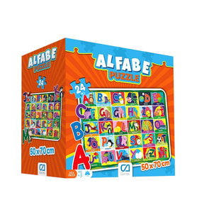 Alfabe 24 Parça Yer Puzzle