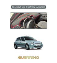 RENAULT Clio 2 USTTEN ÇUKURLUTORPİDO KORUMA HALISI GRİ KENAR
