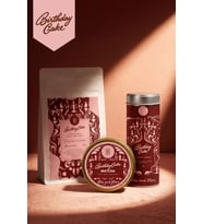 Birthday Cake Set - Çilek&Vanilya Aromalı Matcha, Çay, Kahve Seti