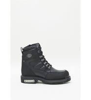 Harley Davidson Millo Black Deri Erkek Bot (Siyah)