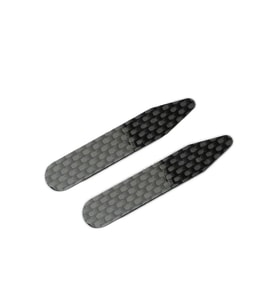 Omark Cotton Siyah Yaka Baleni 5,5 cm