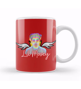 Lil Mosey GIFT ART Kupa Bardak Porselen