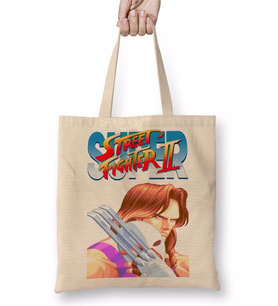 Street Fighter 2 Thunder Hawk Bez Çanta Uzun Saplı