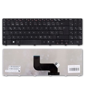 eMachines G630, G630G ile Uyumlu Notebook Klavye - Siyah - TR