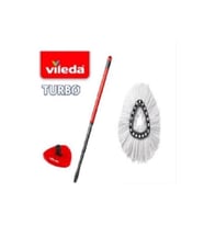 Vileda Turbo Sap + Üçgen Başlık + Mikrofiber Püskül