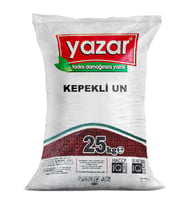 Yazar Taş değirmende Öğütülmüş Tam Buğday Kepekli Un 25 Kg