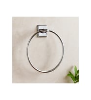 Yapışkanlı Yuvarlak Metal Banyo Havluluk
