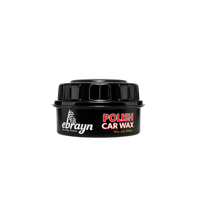 Ebrayn Polish Car Wax Katı Macun Cila 230g - Matlık Giderici ve Boya Koruyucu Pasta Cila