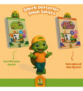 Sihirli Harfler ve Sihirli Sayılar Defteri 2 Set