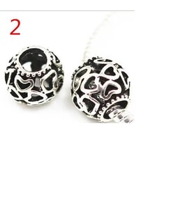 Takantakana Worldshop, Pandora, Bileklik Uyumlu, Gümüş, Charm  (1Adet)