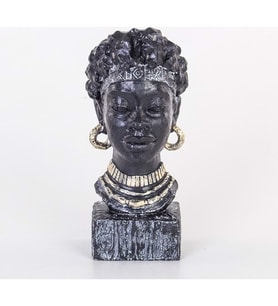 Euro Flora Afrikalı Kadın Büst 13X9X30 cm