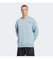 adidas JE3919 XPL CREW NECK Erkek Sweatshirt (Turkuaz)