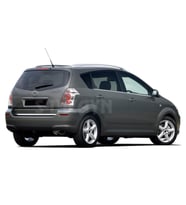 Toyota Verso Krom Cam Çıtası 4 Prç 2004-2009