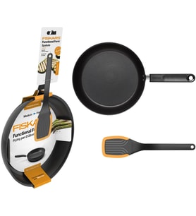 Fiskars Tava 28 Cm + Spatula (Çok Renkli)