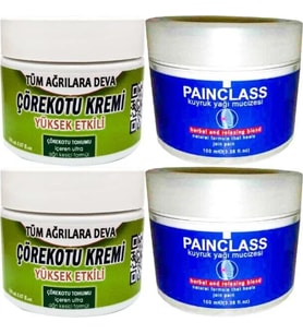 Süper Çörek Otu Orta Boy 2 x 100 ml - Painclass Kuyruk Yağı 2 x 100 ml