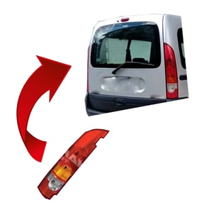 Renault Kangoo Sol Arka Stop Lambası 2003--2007 Yana Açılan Kapı N11.22272