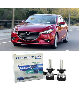 Mazda 3 Uzun Far Ampulü HB3 Access Yeni Seri Beyaz 2013-2019